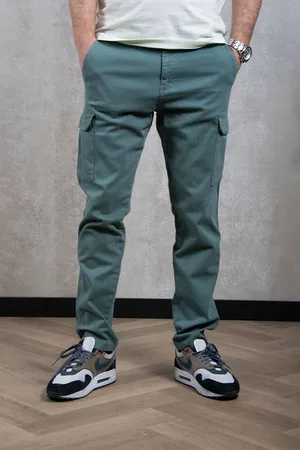 Purewhite Garment dye cargo pants