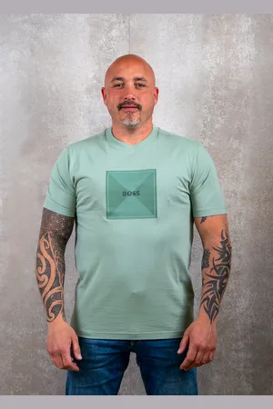HUGO BOSS Tee logo rib