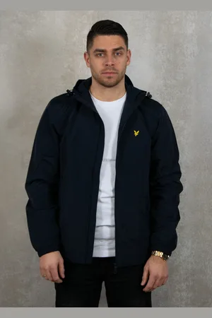 Lyle & Scott Zip through hooded jacket