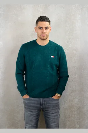 Tommy Hilfiger Slim cable knit cneck