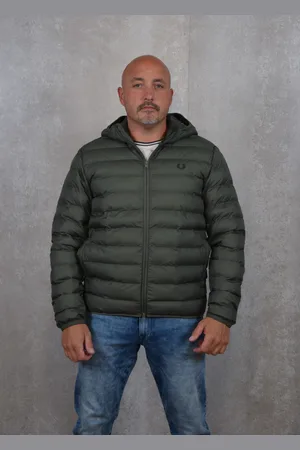 Fred Perry Hooded insulated jacket
