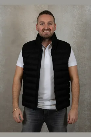 Malelions Melange padded vest