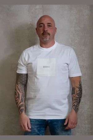 HUGO BOSS Tee logo rib