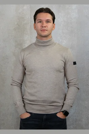 Malelions Knitted turtleneck