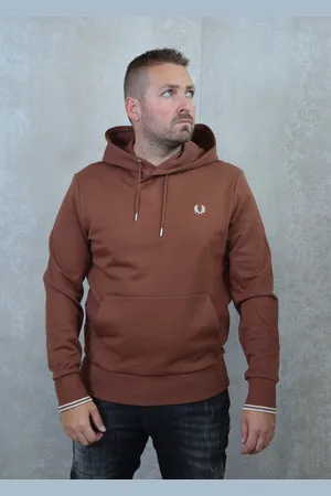 Fred Perry Tipped hooded sweatshirt