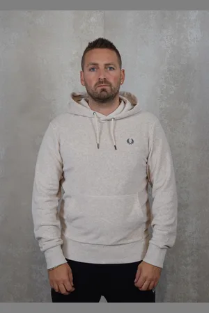 Fred Perry Towelling crew neck sweatshirt