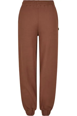 Urban classics Dames organic balloon legs joggingbroek met hoge taille