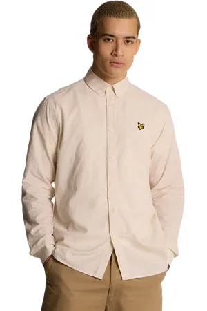 Lyle & Scott Linen blend oxford shirt