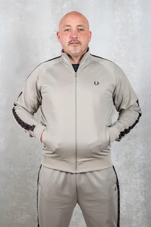 Fred Perry Contrast tape track jacket