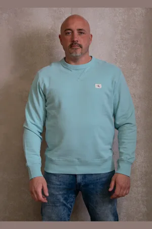 Calvin Klein Woven label crew neck