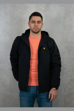 Lyle & Scott Zip through hooded jacket