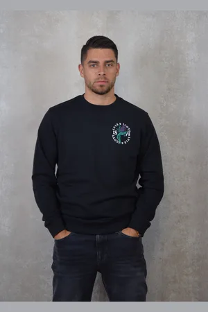Lyle & Scott Thistle flora printed crew neck sweatshirt
