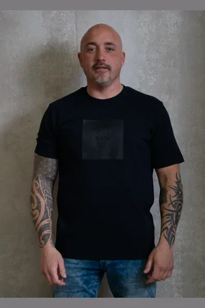 HUGO BOSS Tee logo rib
