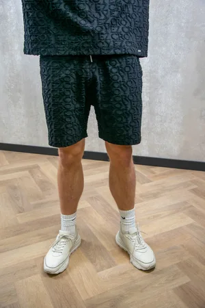 croyez homme Monogram towelling shorts