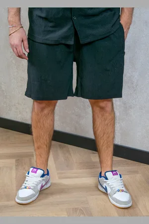 Malelions Seersucker shorts