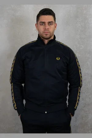 Fred Perry Contrast tape track jacket