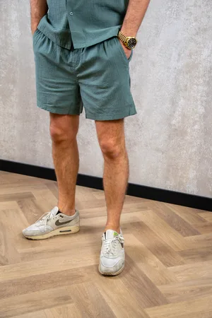 Pure Path Regular fit pull on shorts