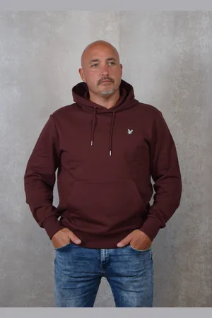 Lyle & Scott Diagonal waeve french terry hoodie