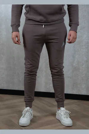 Malelions Striped signature sweatpants