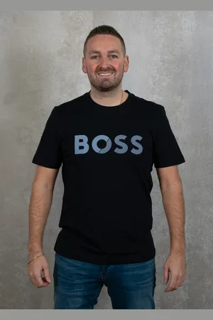 HUGO BOSS Tee tape logo