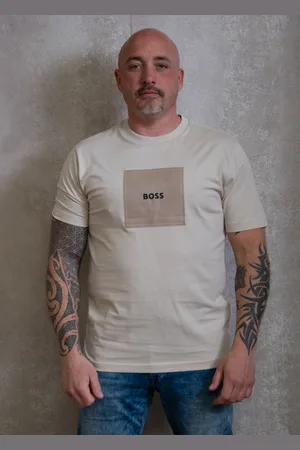 HUGO BOSS Tee logo rib