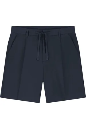 OLAF HUSSEIN Cotton linen shorts shorts m210402