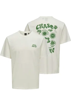 Only & Sons Onsmace life rlx funny ss tee 22029465 cloud dancer