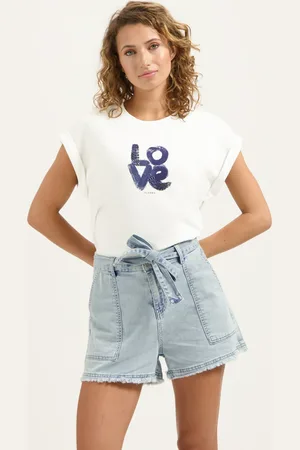 Florèz Cr0117 104 sammy t-shirt wisper white