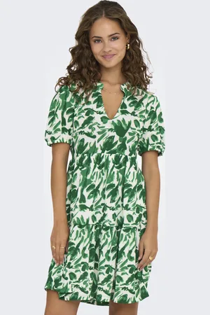 JACQUELINE DE YONG Jdyzoey s/s v neck dress jrs atk