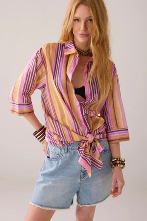 Summum Woman 2s3310-12230 blouse long d stripe
