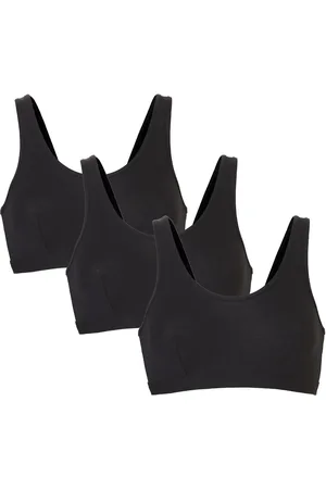 Cotonella Dames bralette bi-elastisch katoen 3-pack