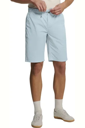 No Excess Short chino garment dyed light weig cloud