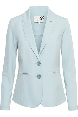 &Co Woman Phileine blazer-pastel turquoise