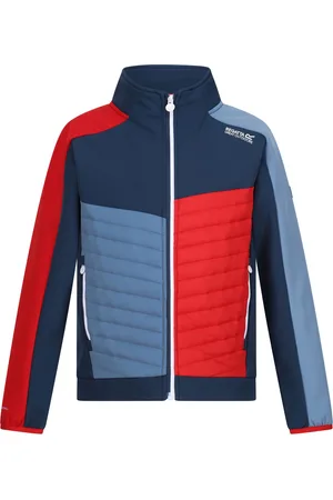 Regatta Childrens/kids brynden gewatteerde full zip soft shell jas