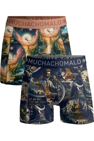 Muchachomalo Jongens 2-pack boxershorts pinocchio peter