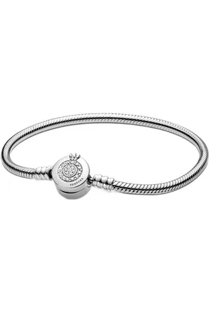Mijn bedels Bedelarmband met kroon clipsluiting