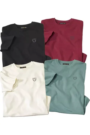 Atlas For Men Heren adelaar t-shirt (pak van 4)