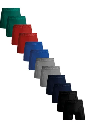 Muchachomalo Heren 12-pack boxershorts effen