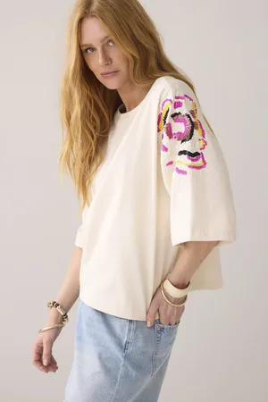 Summum Woman 3s5147-30694 oversized embellished sweatshirt