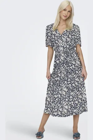 ONLY Onlhalia s/s midi dress wvn noos