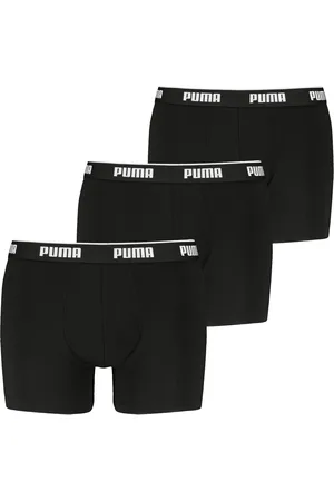 PUMA Everyday basic boxers 3p sportondergoed heren black/black/white