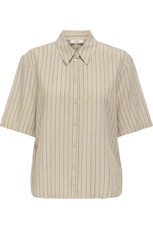 JACQUELINE DE YONG Jdycaya linen loose s/s shirt wvn