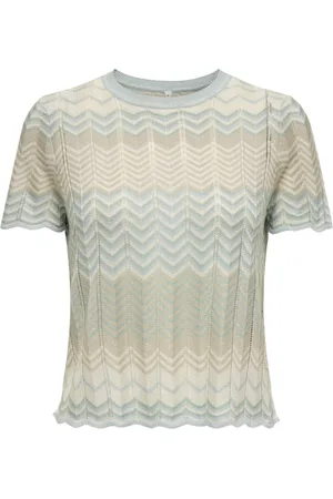 ONLY Onlalvira life ss glitter o-neck kn dessin