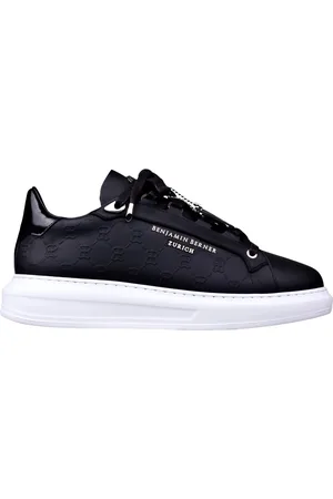 Benjamin Berner Monogram embossed sneakers bnj20190843