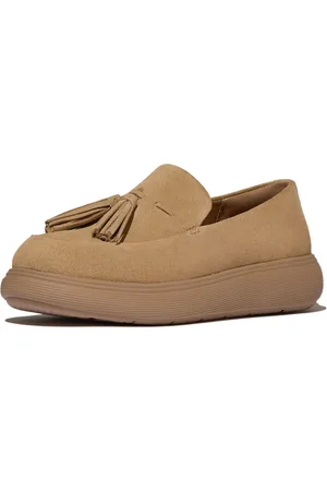 FitFlop Iq-comff tassel suede loafers