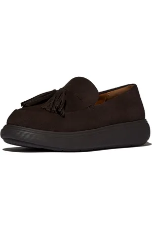 FitFlop Iq-comff tassel suede loafers
