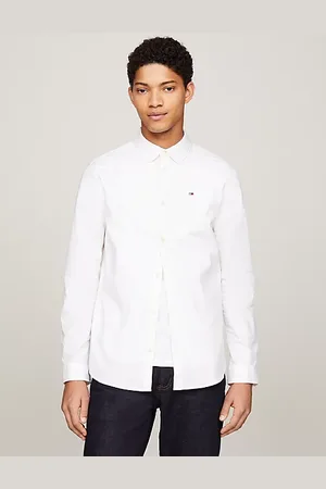 Tommy Hilfiger Slim fit overhemd van poplin