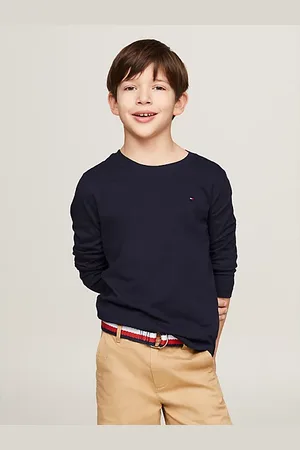 Tommy Hilfiger Katoenen T-shirt met lange mouwen