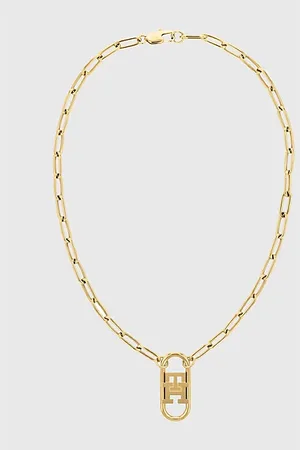 Tommy Hilfiger Vergulde ketting met hanger