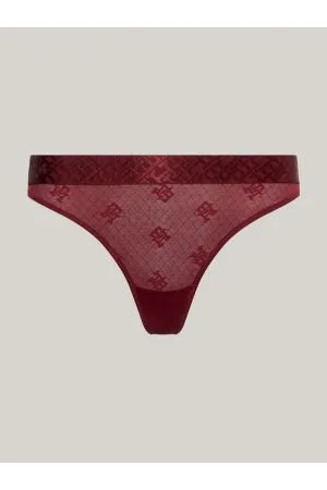 the illusionistbutterfly thong | cabernet red